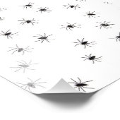 Spinnen Fotodruck (Ecke)