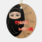 Spinnen - Frau / Ornament (Links)