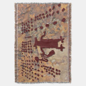 Spinnen-Frau und Kojote Decke (Vorderseite Vertikal)