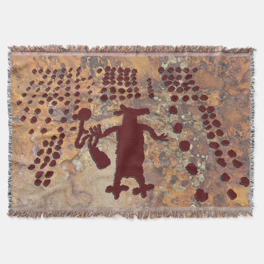 Spinnen-Frau und Kojote Decke (Vorderseite)