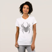 Spinnen-Gekritzel T-Shirt (Vorne ganz)