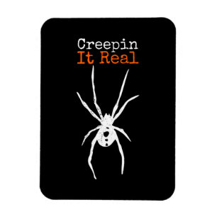 Spinnen-Geschenk   Lustiges Halloween-Kostüm - Cre Magnet
