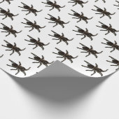 Spinnen Geschenkpapier (Ecke)