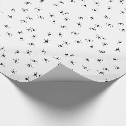 Spinnen Geschenkpapier (Ecke)