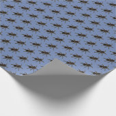 Spinnen Geschenkpapier (Ecke)