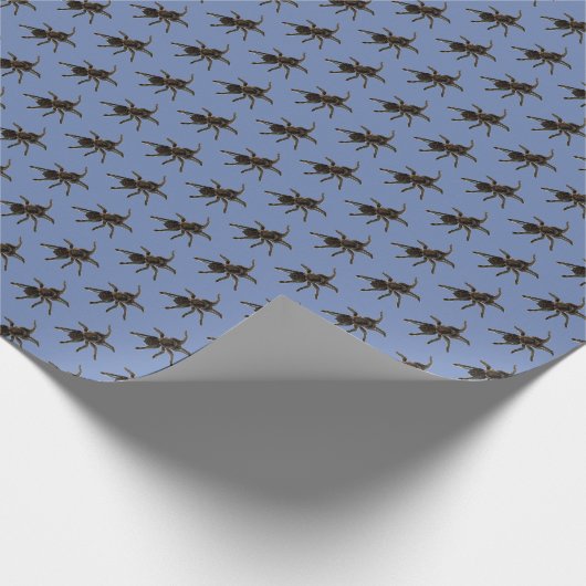 Spinnen Geschenkpapier (Ecke)