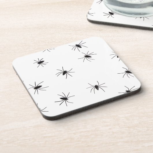 Spinnen Getränkeuntersetzer (Linke Seite)