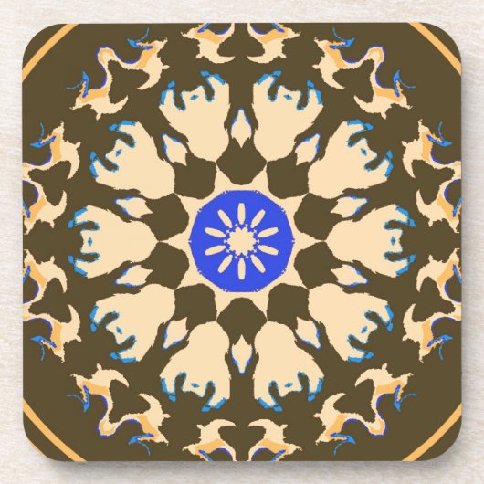 Spinnen Getränkeuntersetzer (Vorderseite)