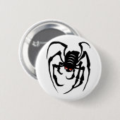 Spinnen Halloween Button (Vorne & Hinten)