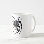 Spinnen Halloween Kaffeetasse (VorderseiteRechts)