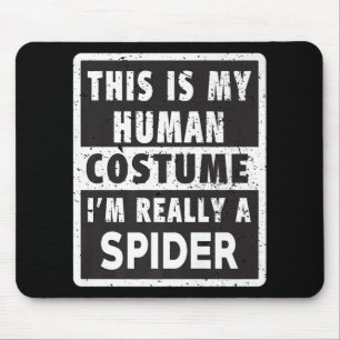 Spinnen-Halloween-Kostüm Lustiges Spinnen-Kostüm G Mousepad