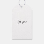 Spinnen Halloween Spooky-Geschenkmarke Geschenkanhänger (Rückseite)