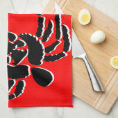 Spinnen Handtuch (Viertel Falte)