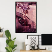 Spinnen im Dunkeln Poster (Heimbüro)