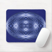 Spinnen in einem Whirlpool.. Mousepad (Mit Mouse)
