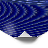 Spinnen in einem Whirlpool.. Poster (Ecke)