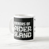 Spinnen-Insel-Tasse Kaffeetasse (Vorderseite Links)