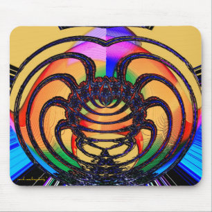 Spinnen-Königin Mousepad