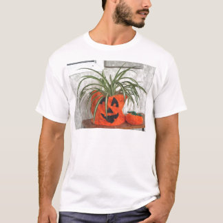 Spinnen-Kürbis T-Shirt