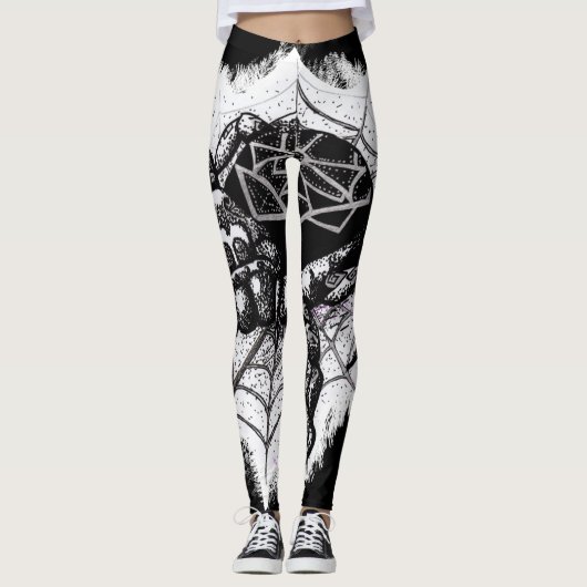Spinnen-Leggings Leggings (Vorderseite)
