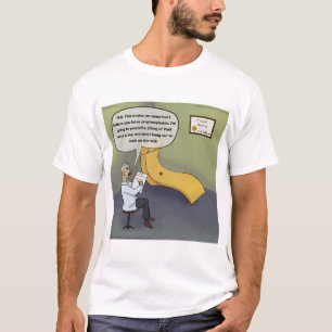 Spinnen mit Arachnophobie Witziges Comic T-Shirt