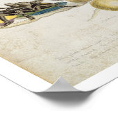 Spinnen: Mygole, Platte 18 von 'Over de Voorteelin Poster (Ecke)