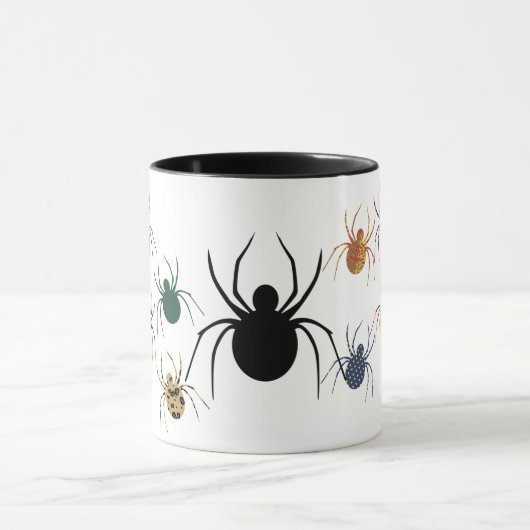 Spinnen-'n-Muster Tasse (Zentrum)