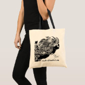 Spinnen-Netz-Budget-Tasche Tragetasche (Vorderseite (Produkt))