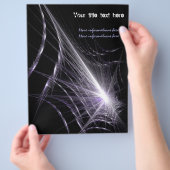 Spinnen-Netz Flyer (Hand)