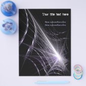 Spinnen-Netz Flyer (Einzeln)