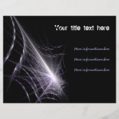 Spinnen-Netz Flyer (Vorne)