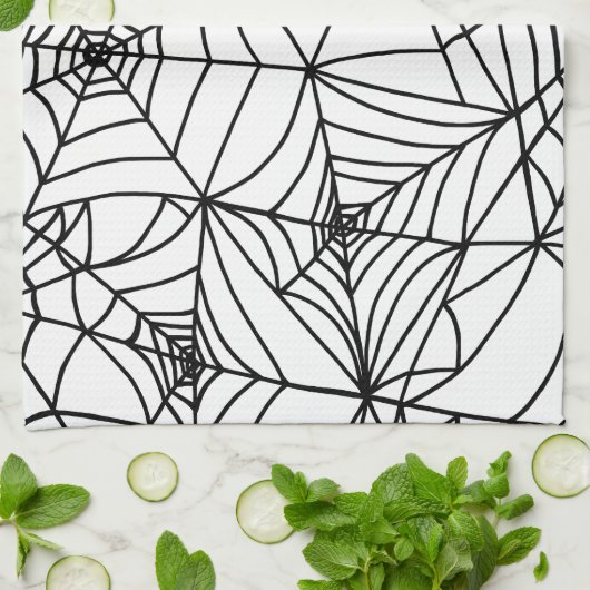 Spinnen-Netz Handtuch (Gefaltet)
