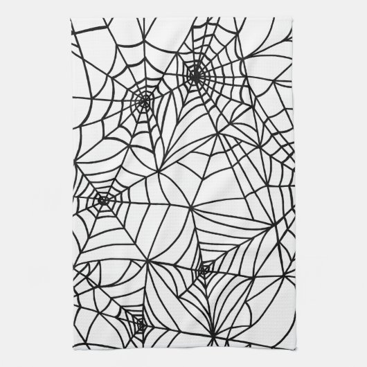 Spinnen-Netz Handtuch (Vertikal)