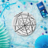 Spinnen-Netz Pappteller (Party)