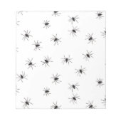 Spinnen Notizblock (Vorderseite)