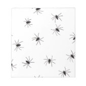 Spinnen Notizblock (Vorderseite)