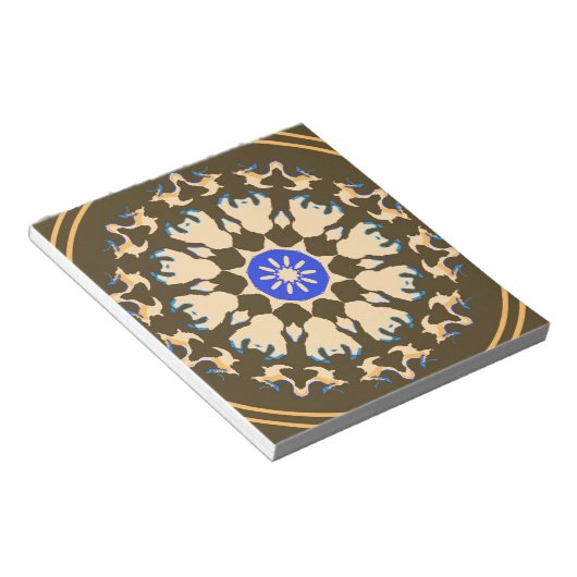 Spinnen Notizblock (angewinkelt)