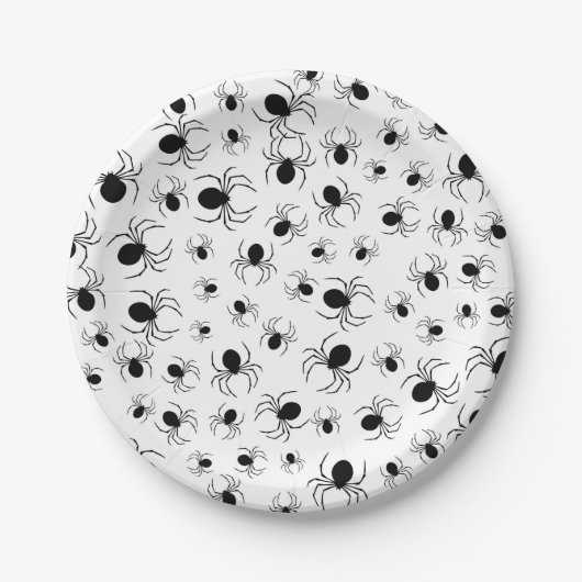 Spinnen Pappteller (Vorderseite)