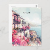 spinnen postkarte (Vorne/Hinten)