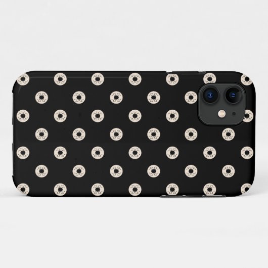 Spinnen-Punkte Case-Mate iPhone Hülle (Rückseite (Horizontal))