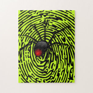 Spinnen-Puzzles - Farbe wählen Puzzle