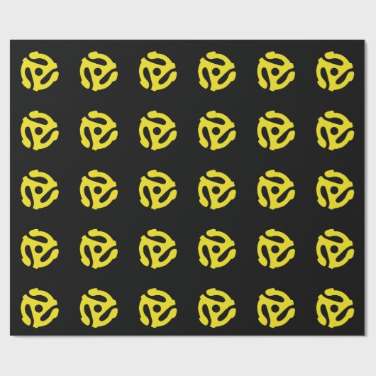 Spinnen-Record-Adapter Geschenkpapier (Flach)