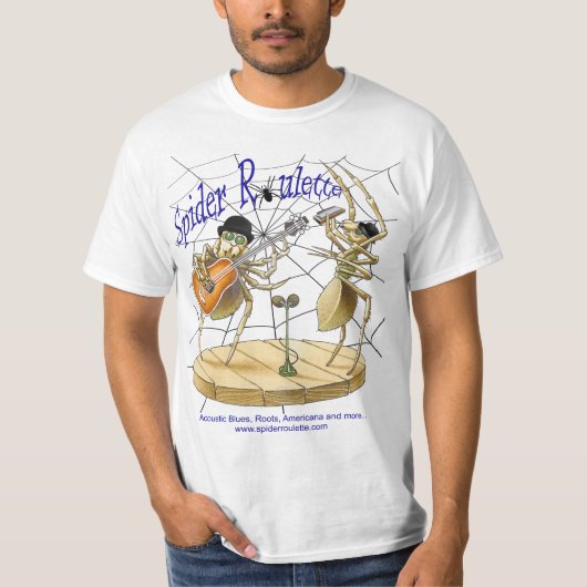 Spinnen-Roulette T T-Shirt (Vorderseite)