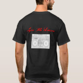 Spinnen Sie den Dämon "La zierliches Mort " T-Shirt (Rückseite)