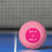 Spinnen Sie es zu gewinnen Tischtennisball (Netto)