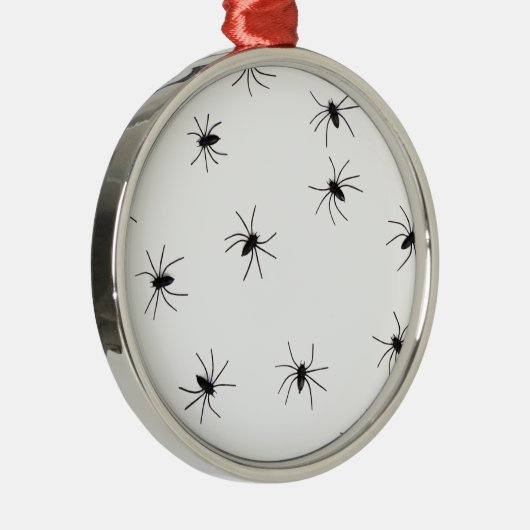 Spinnen Silbernes Ornament (Rechts)