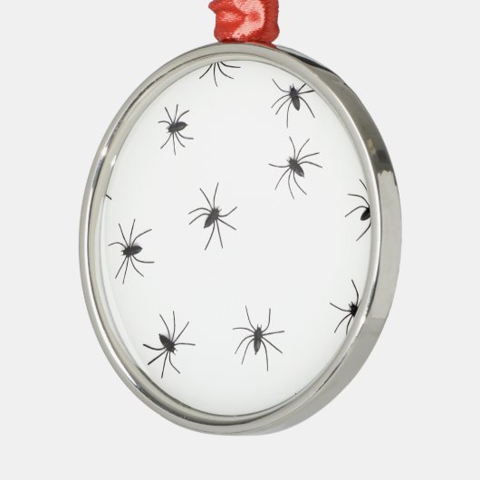 Spinnen Silbernes Ornament (Links)