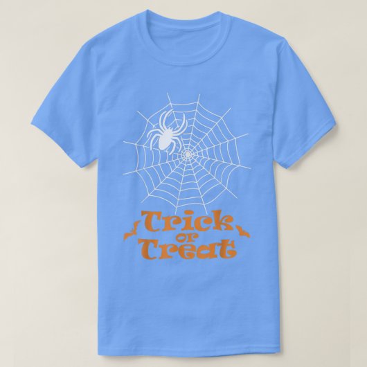 Spinnen, Spinnennetze und Fledermäuse trick oder b T-Shirt (Design vorne)