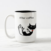 Spinnen-Tasse Zweifarbige Tasse (Links)