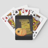 Spinnen und Kürbis Spielkarten (Rückseite)